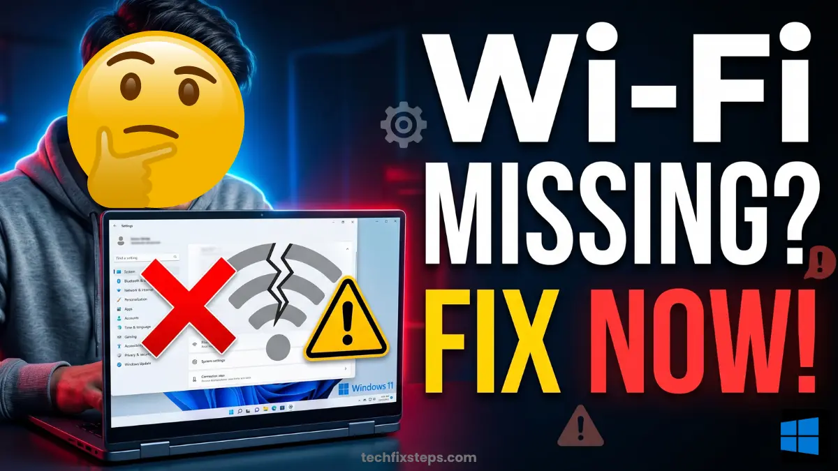 Wi-Fi Option Missing? How to Fix Wi-Fi Not Working on Windows 10/11