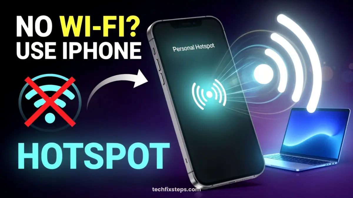 No Wi-Fi? How to Use Your iPhone as a High-Speed Hotspot